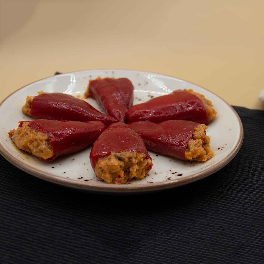 (C)UND 4 PIMIENTO RELLENO DE CARNE 1 KG (23 UD X 0.44 G) GESALAGA