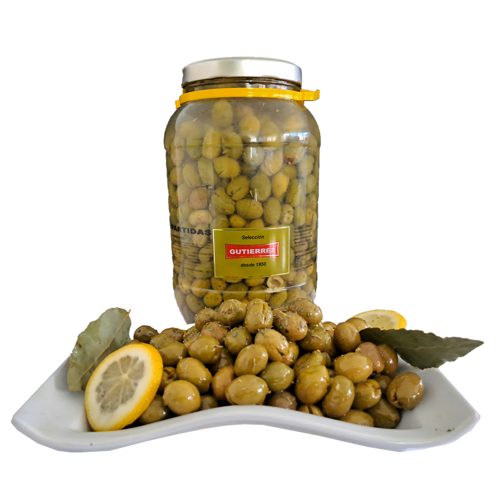 UND 3 ACEITUNA PARTIDA TARRO 2,2 KG GUTIERREZ