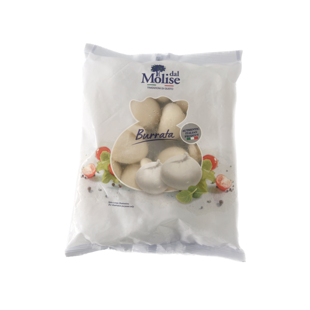(C)UND 8 BURRATA PERLA 50 GRM IQF BOLSA 1 KG ( 20 UND)