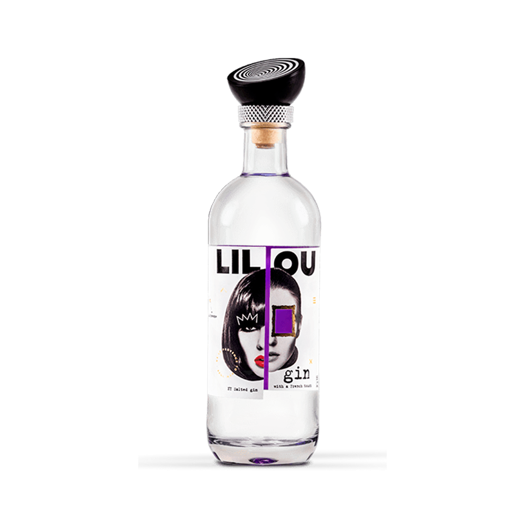 UND 6 GINEBRA LILOU NY SALTED GIN 70 CL