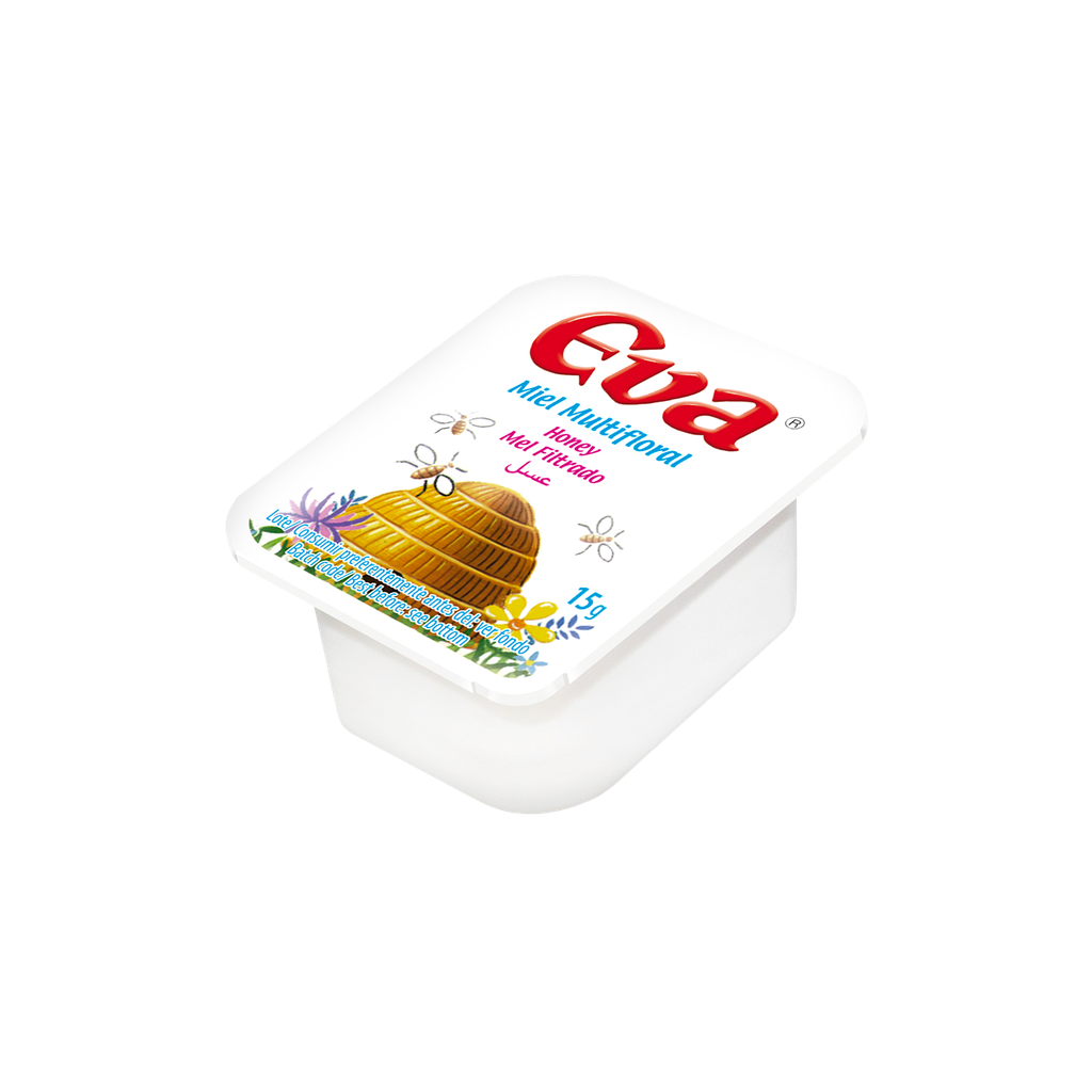 CAJA MIEL MONODOSIS MILFLORES EVA 110 X 15 GR