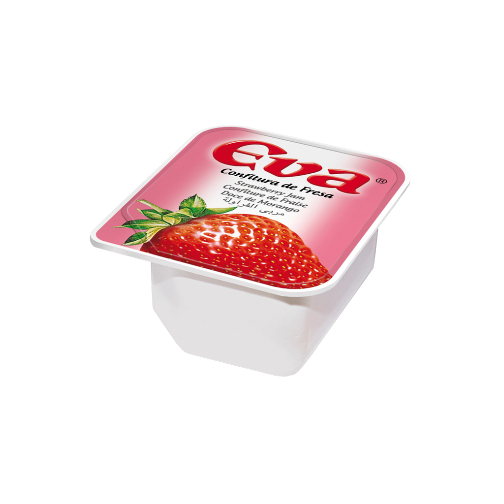 CAJA MERMELADA FRESA MONODOSIS EVA 80X20 GR