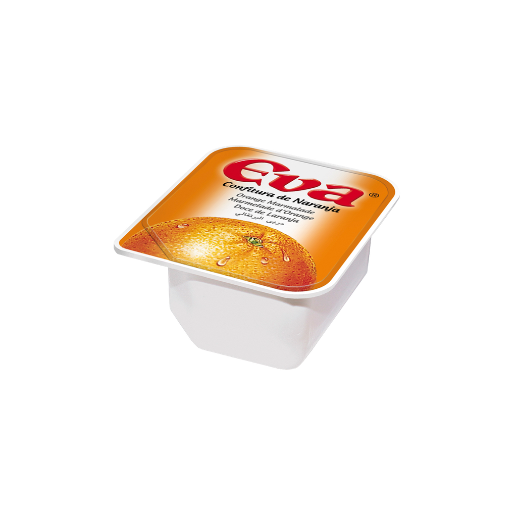 CAJA MERMELADA NARANJA MONODOSIS EVA 80X20 GR