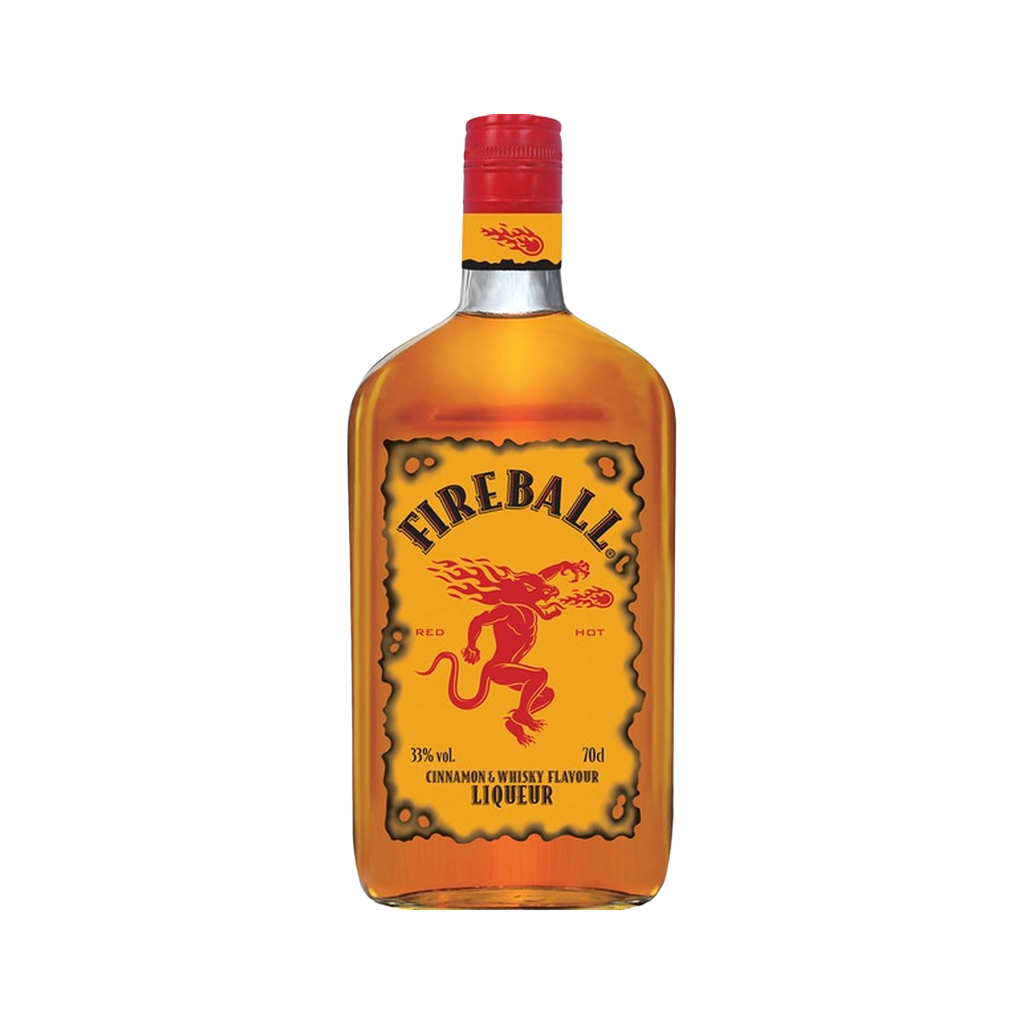 UND 6 LICOR CON WHISKY FIREBALL 70 CL 17º