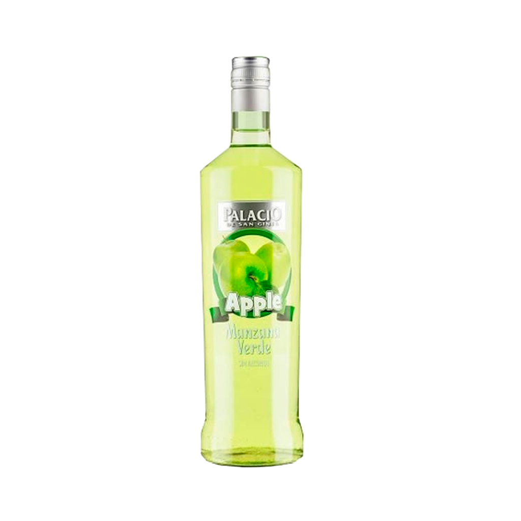 UND 12 LICOR DE MANZANA PALACIO SIN ALCOHOL 1L 40º