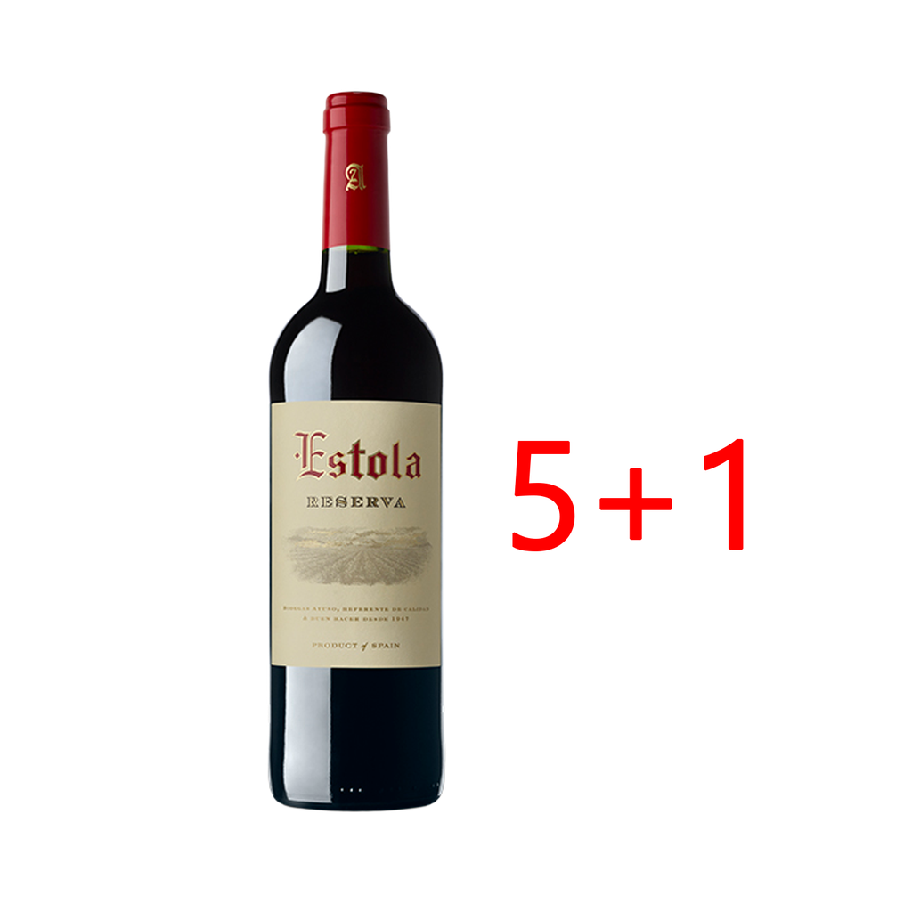 UND 5+1 VINO ESTOLA RESERVA TINTO