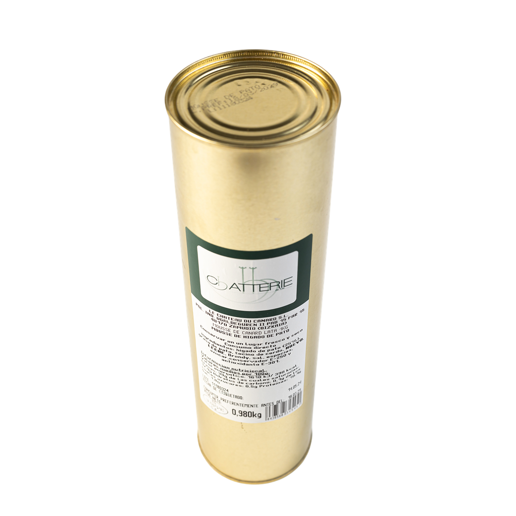 UND 3 MOUSSE FOIE LATA 1 KG LE CHATEAU