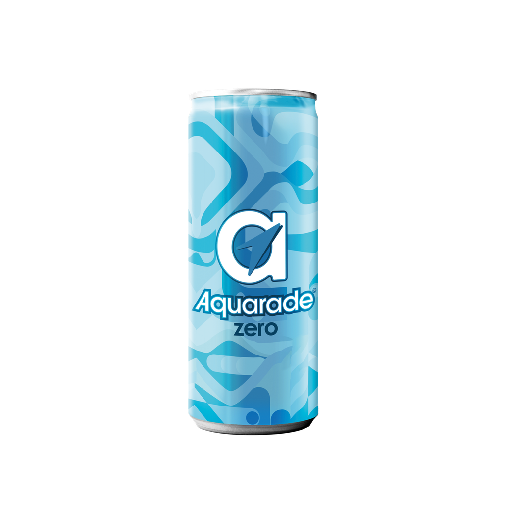CAJA 24 AQUARADE LIMON ZERO LATA 330 CL (65)