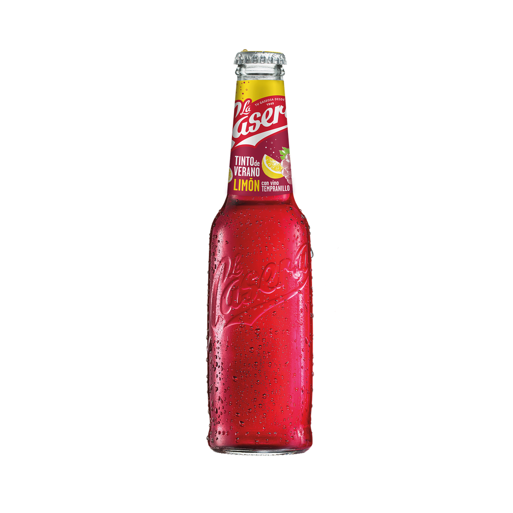 CAJA 24 LA CASERA TINTO DE VERANO LIMON NR 275 ML (55-58)