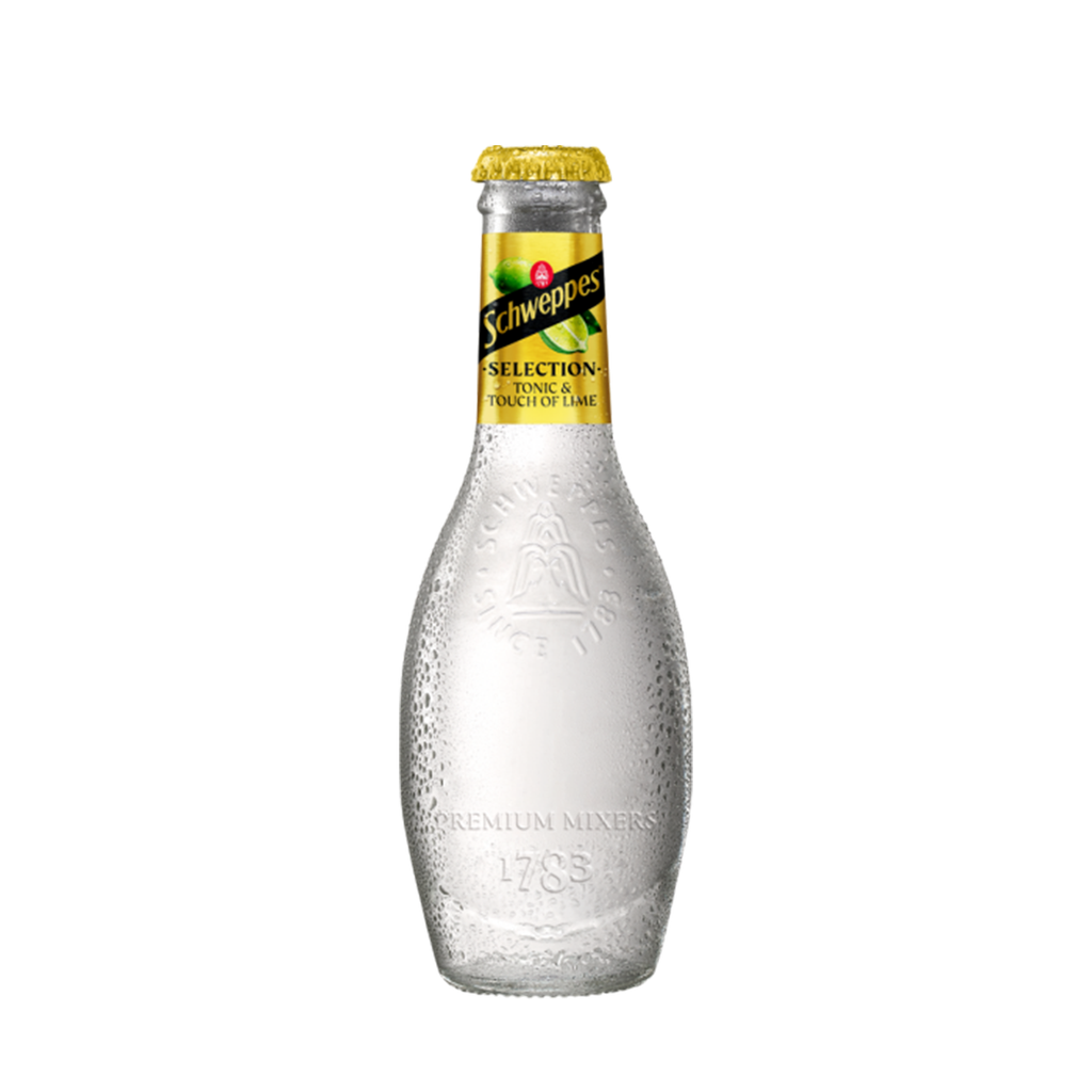 CAJA 24 UD TONICA SCHWEPPES TOQUE DE LIMA PREMIUM MIXERS 200 ML
