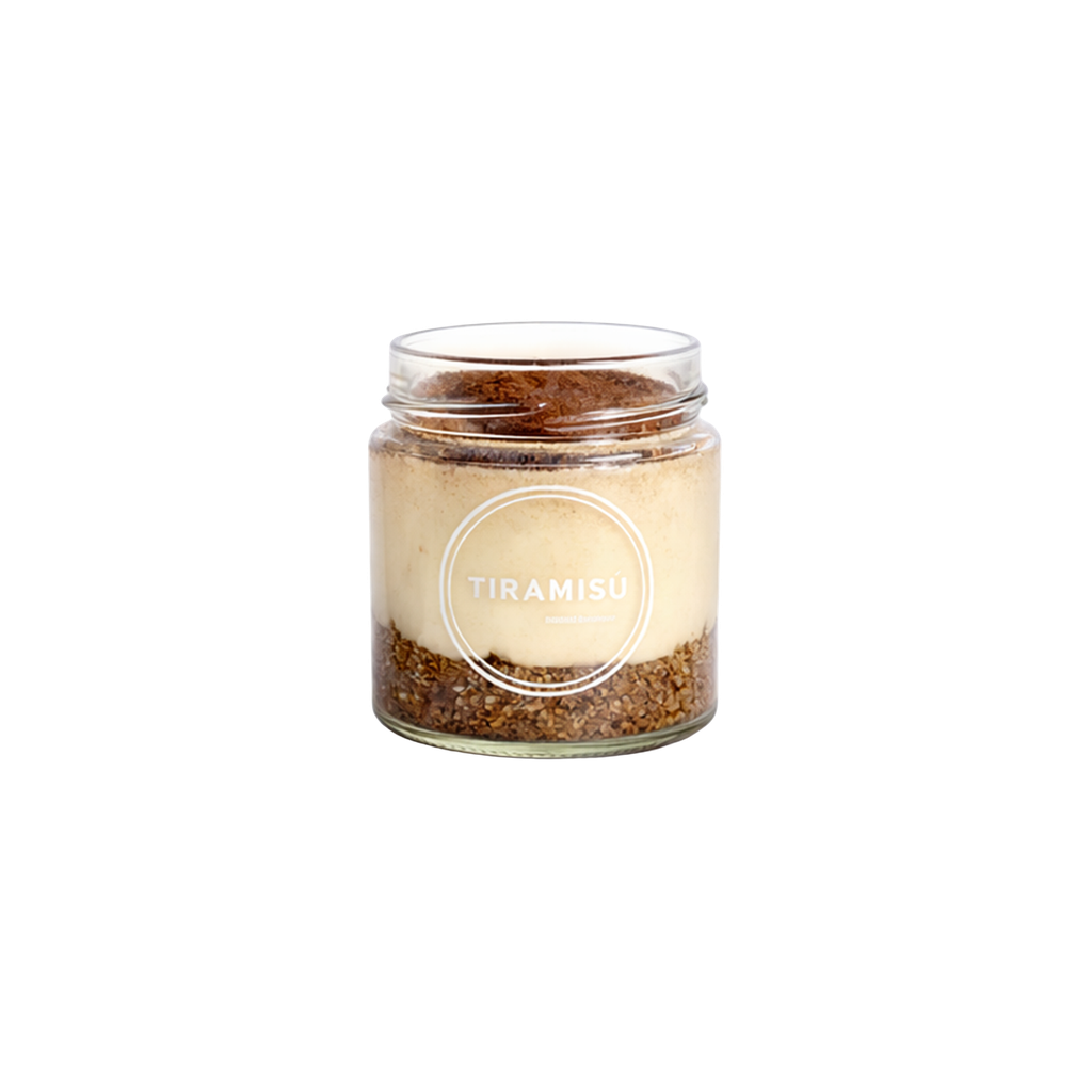 (C)CAJA 12 FRASCO CREMOSO DE TIRAMISU 160 GR VORANDO