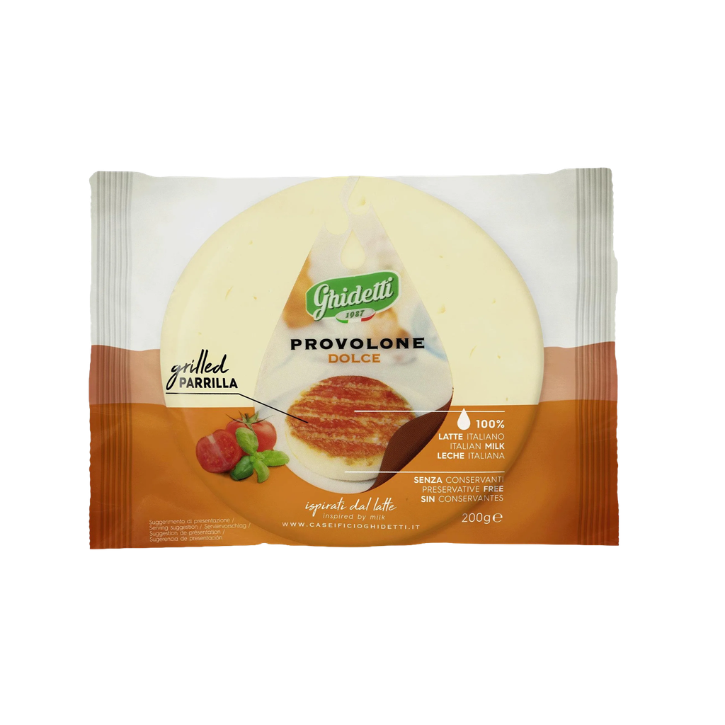 UND 12 QUESO PROVOLONE GHIDETTI GRILL AL VACIO 200 GR