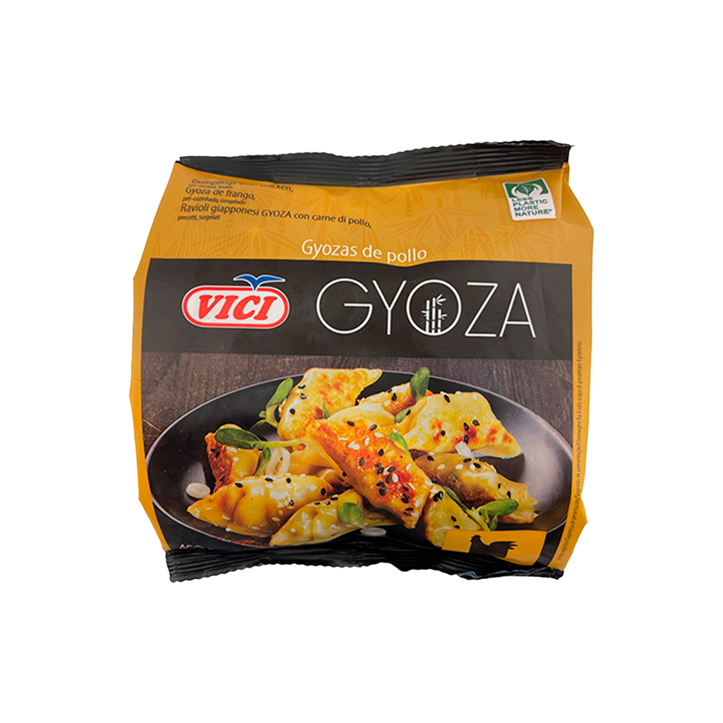 UND 12 GYOZAS DE POLLO BOLSA 400 G (APROX 30 UD)