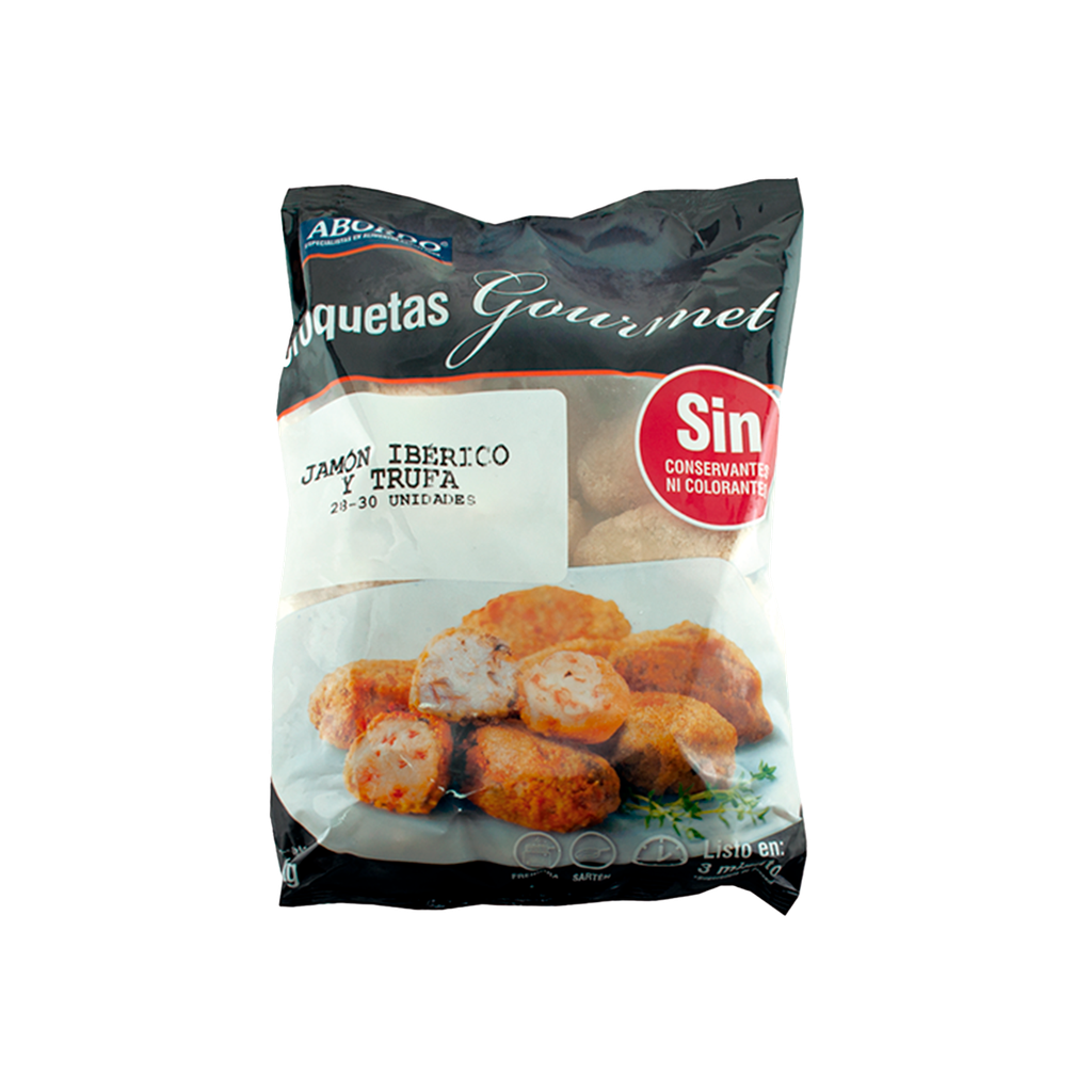 UND 3 CROQUETAS JAMON IBERICO Y TRUFA (GOURMET) 1 KG