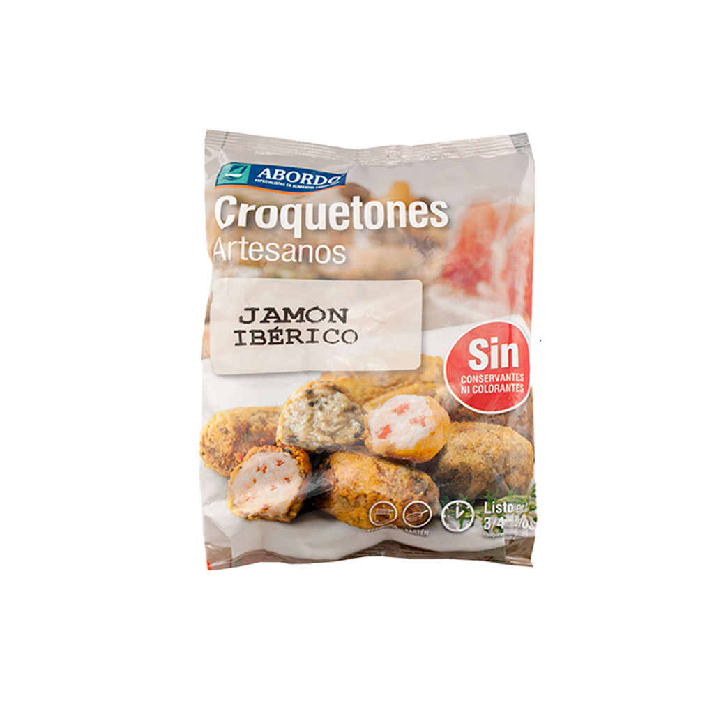 UND 3 CROQUETONES DE JAMON IBERICO 1KG