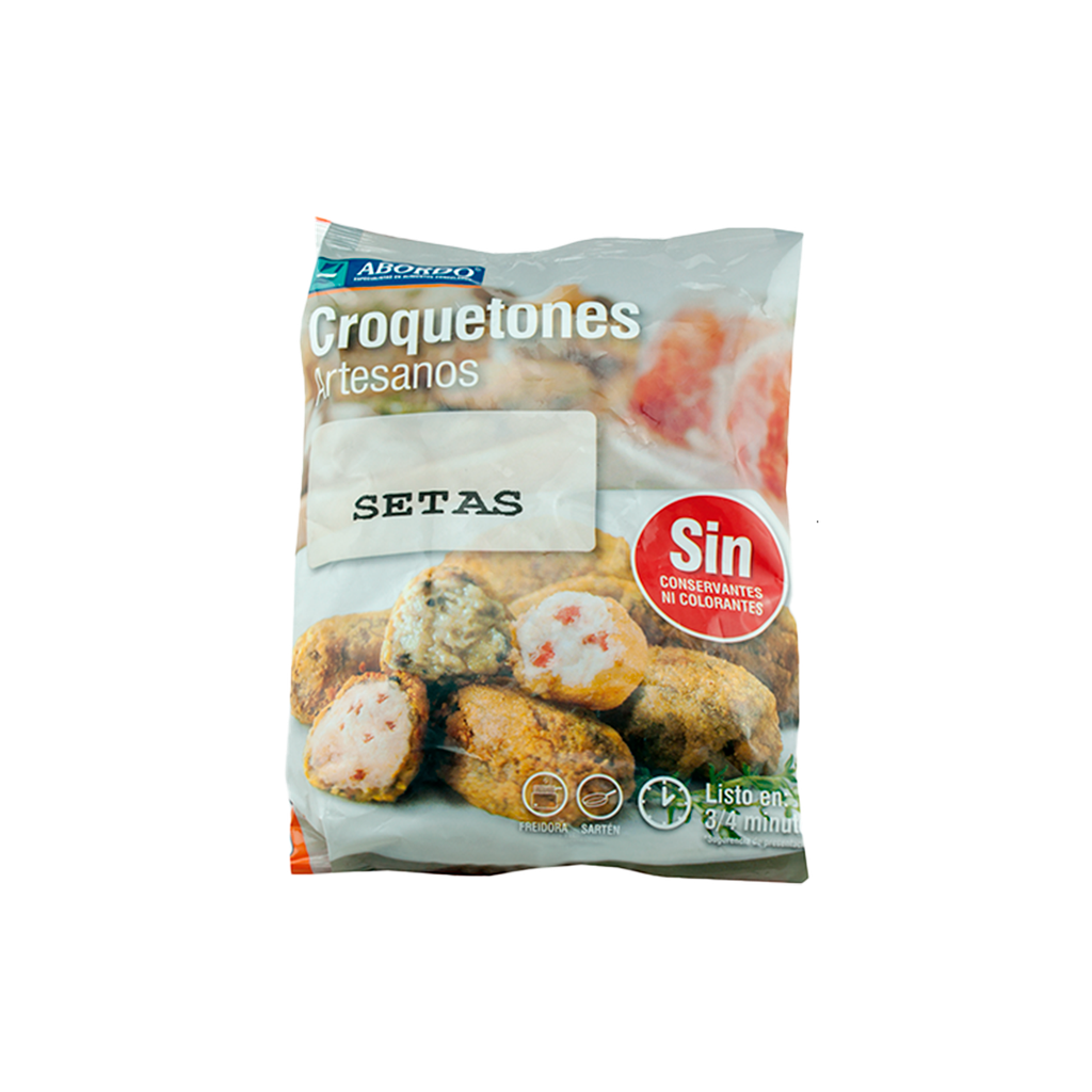 UND 3 CROQUETONES DE SETAS 1KG