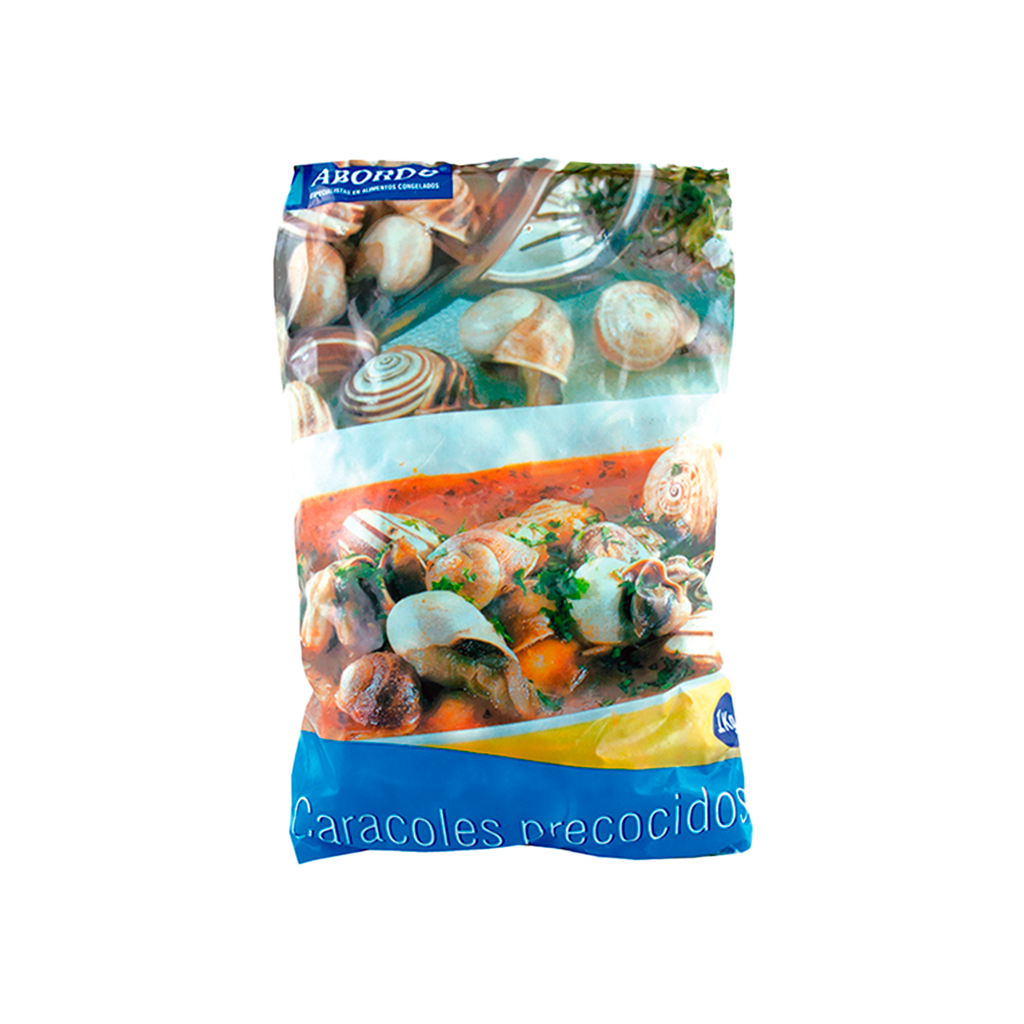 UND 6 CARACOLES PRECOCIDOS BOLSA 1 KG