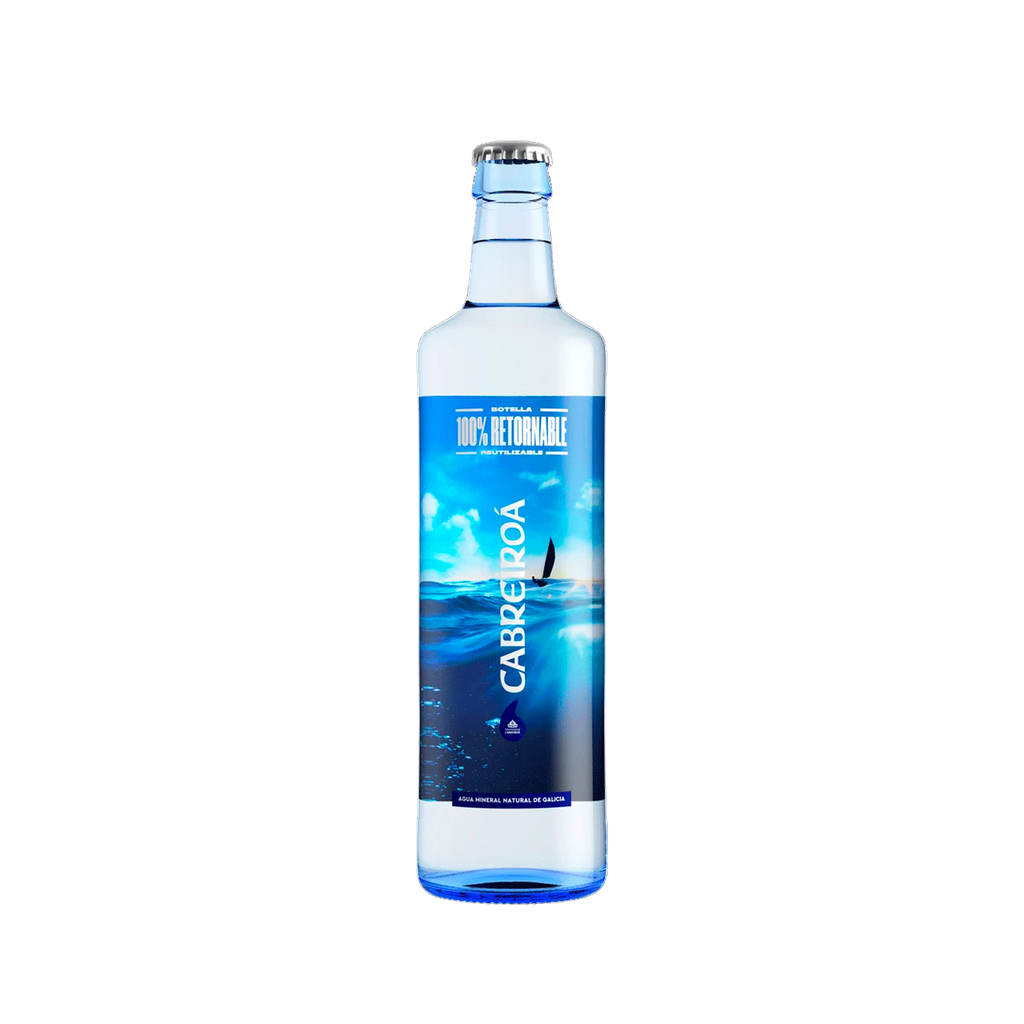 CAJA 20 UND AGUA NATURAL CABREIROA 1/2 L RET.
