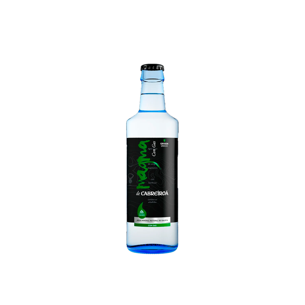 CAJA 24 UND AGUA CON GAS MAGMA CABREIROA RET 33 CL